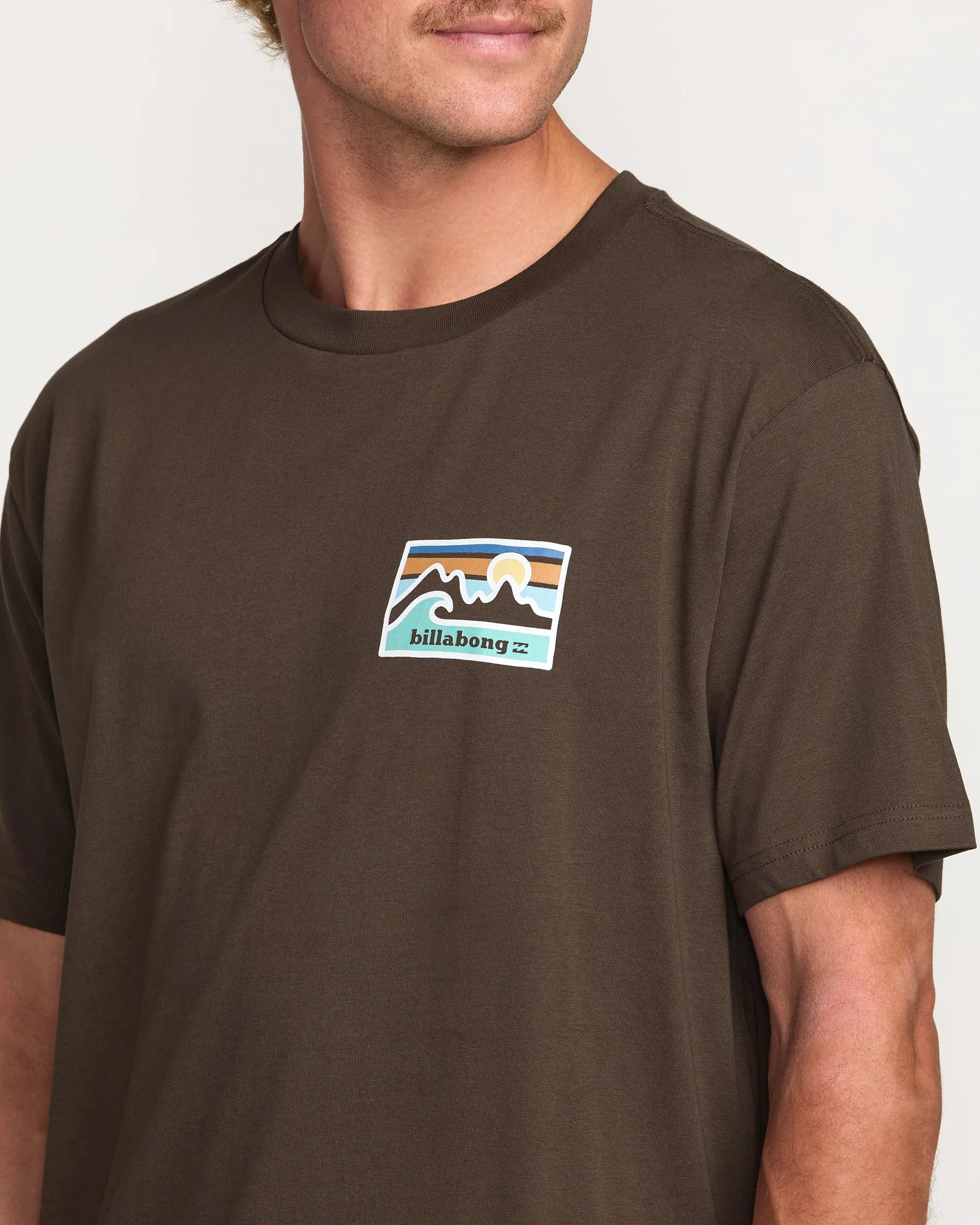 Range A/Div Tee - Chocolate Billabong