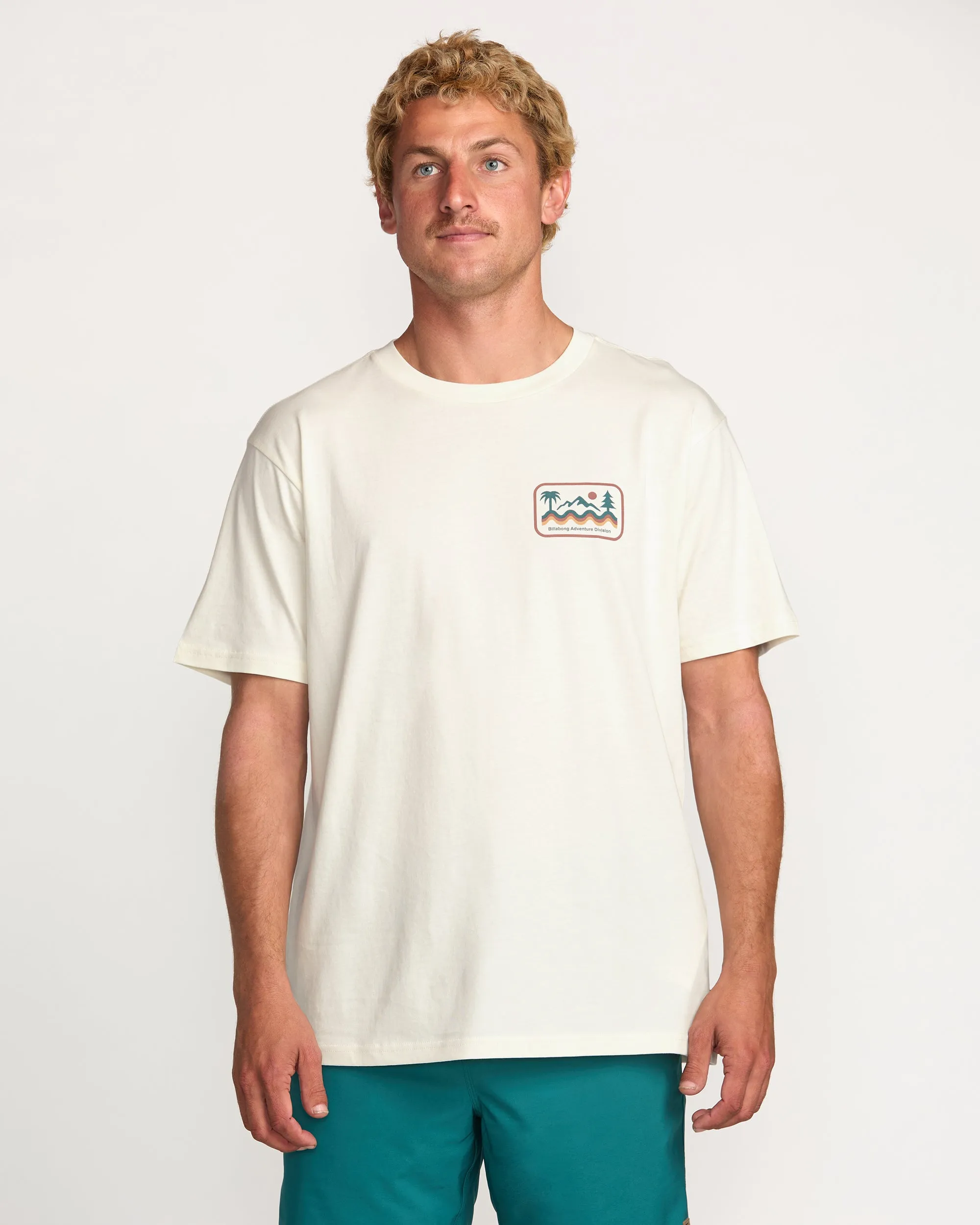 Range A/Div Tee - Off White Billabong