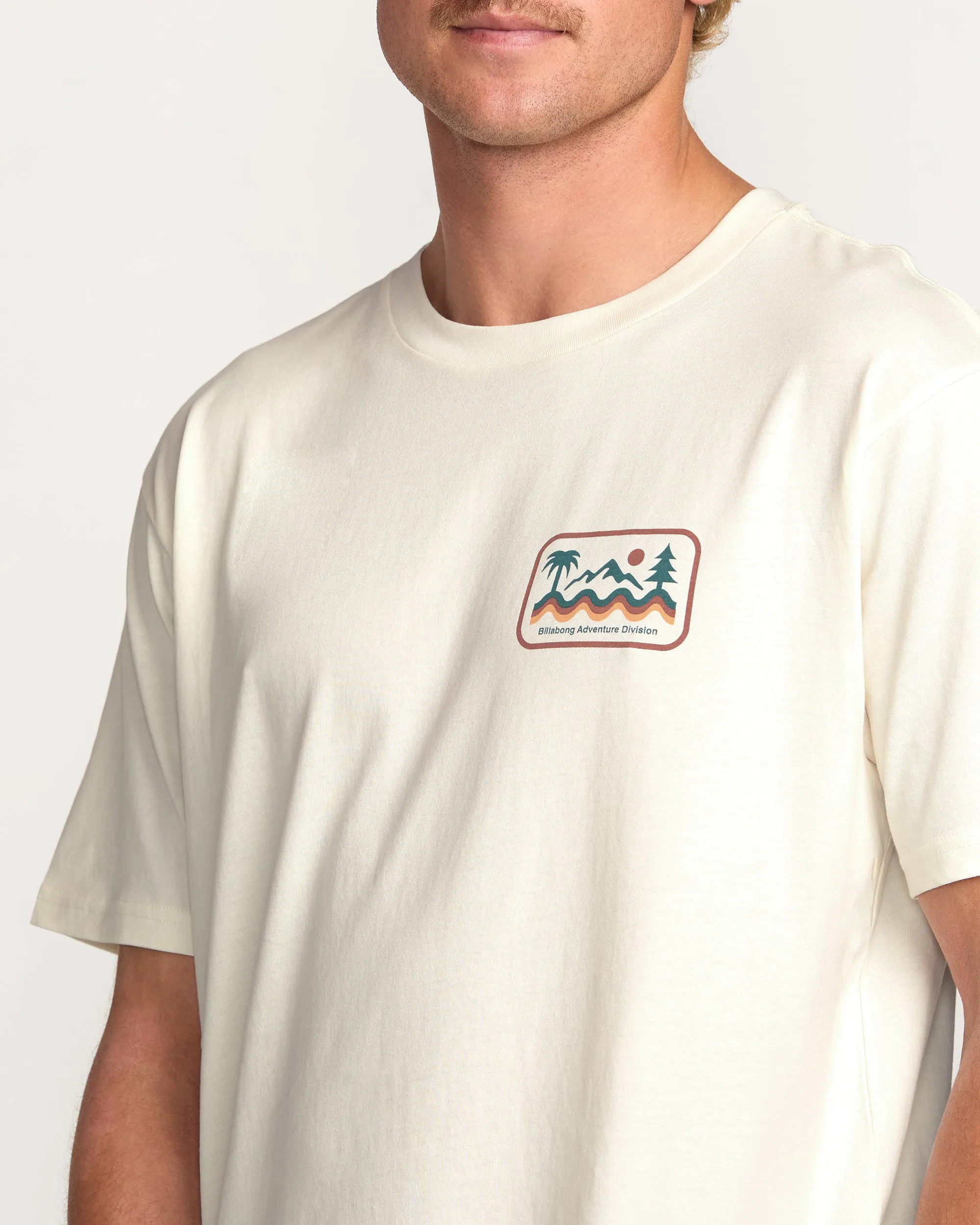 Range A/Div Tee - Off White Billabong