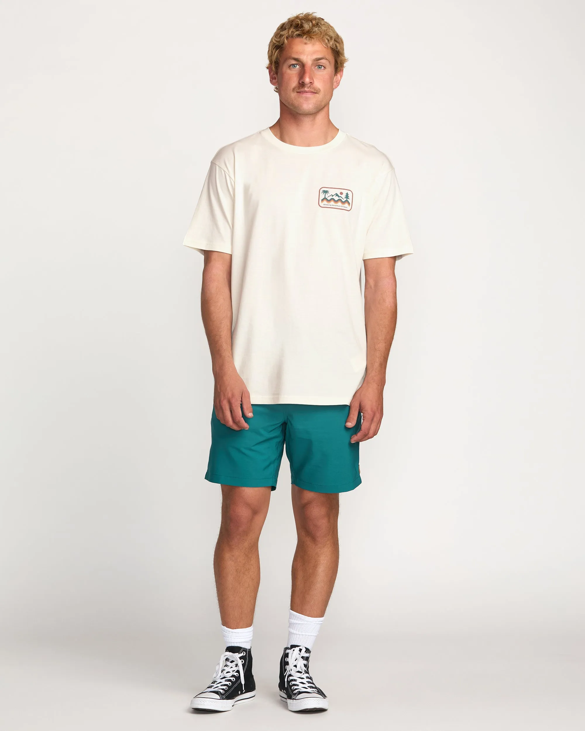 Range A/Div Tee - Off White Billabong