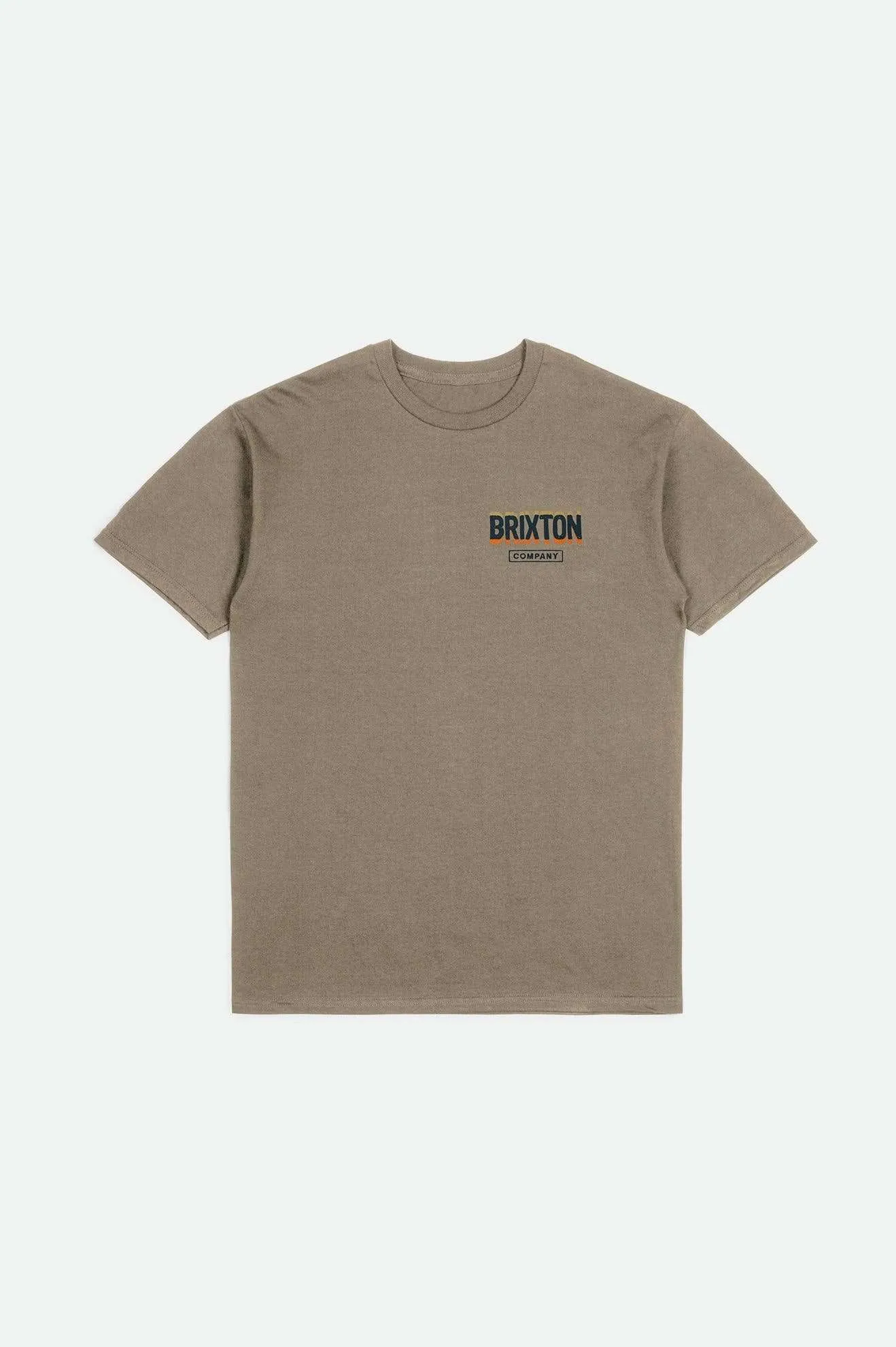 Raven S/S Tailored T-Shirt - Oatmeal Brixton