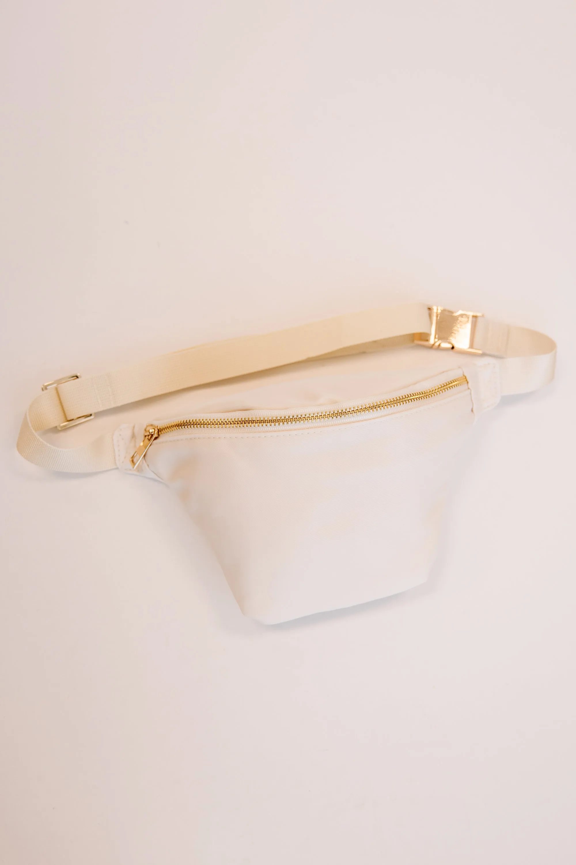 Ready For Action Nude Varsity Fanny Pack