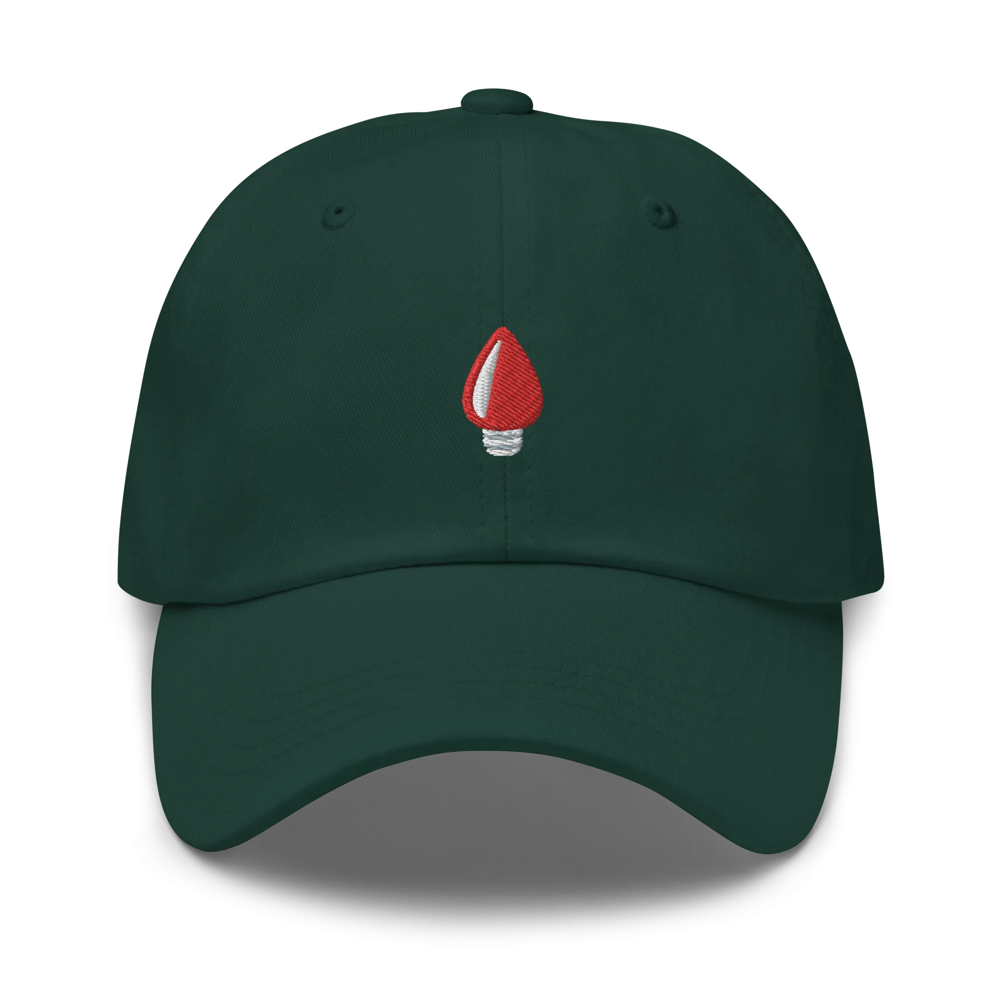 Red Holiday Light Hat