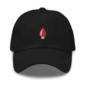 Red Holiday Light Hat