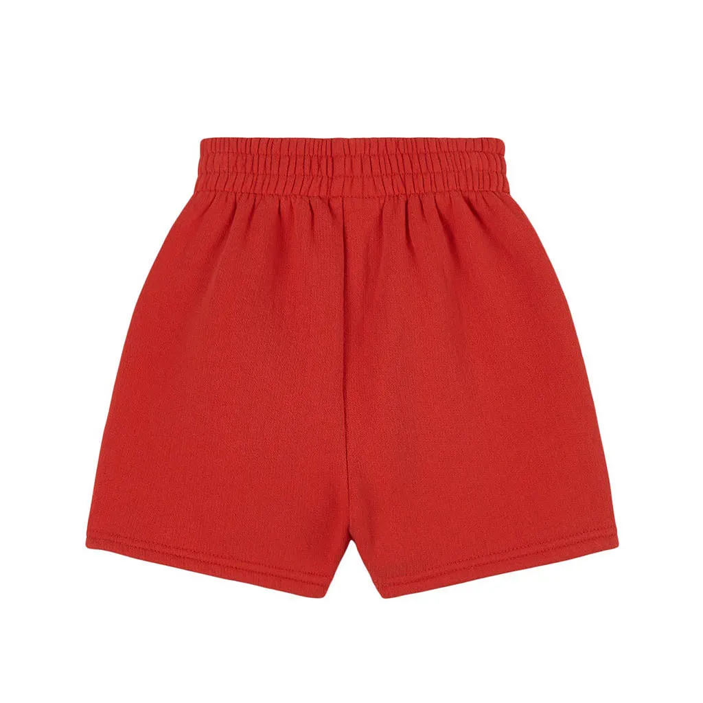 Red Logo Shorts