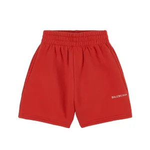 Red Logo Shorts