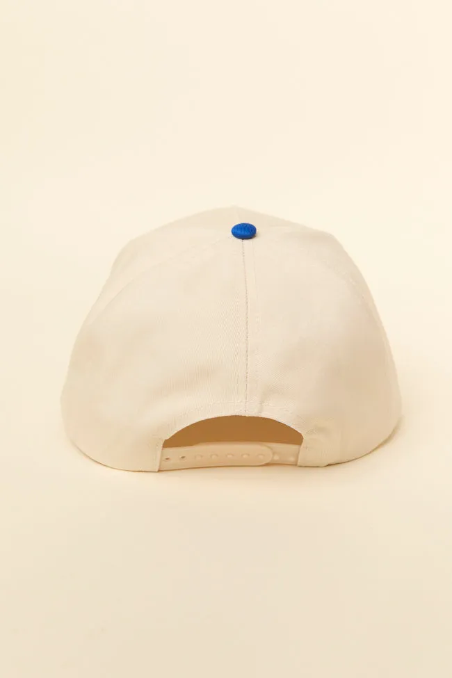 Red White & Blue Cowboy Boot Trucker Hat