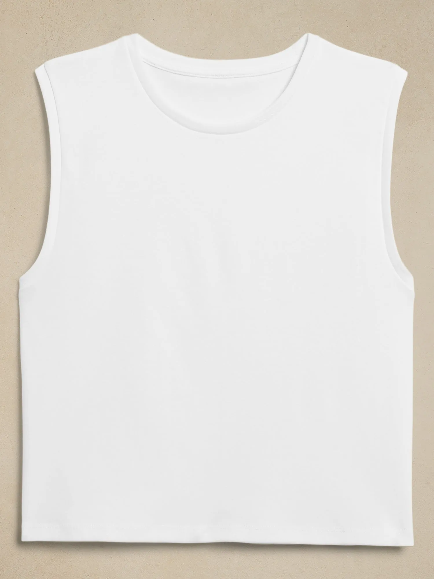Refined Crop Tank Banana Republic