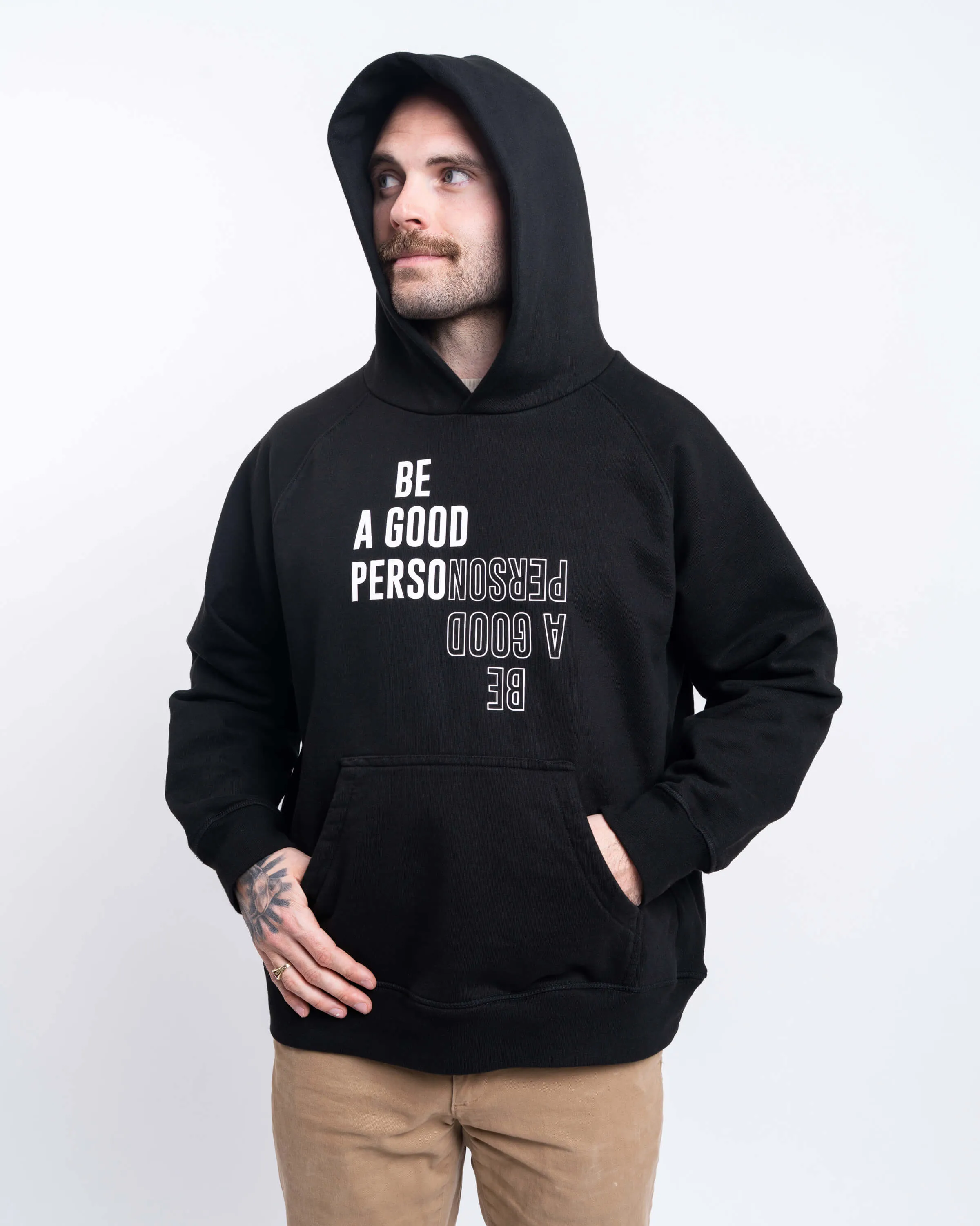 Reflection Heavyweight Hoodie - Black