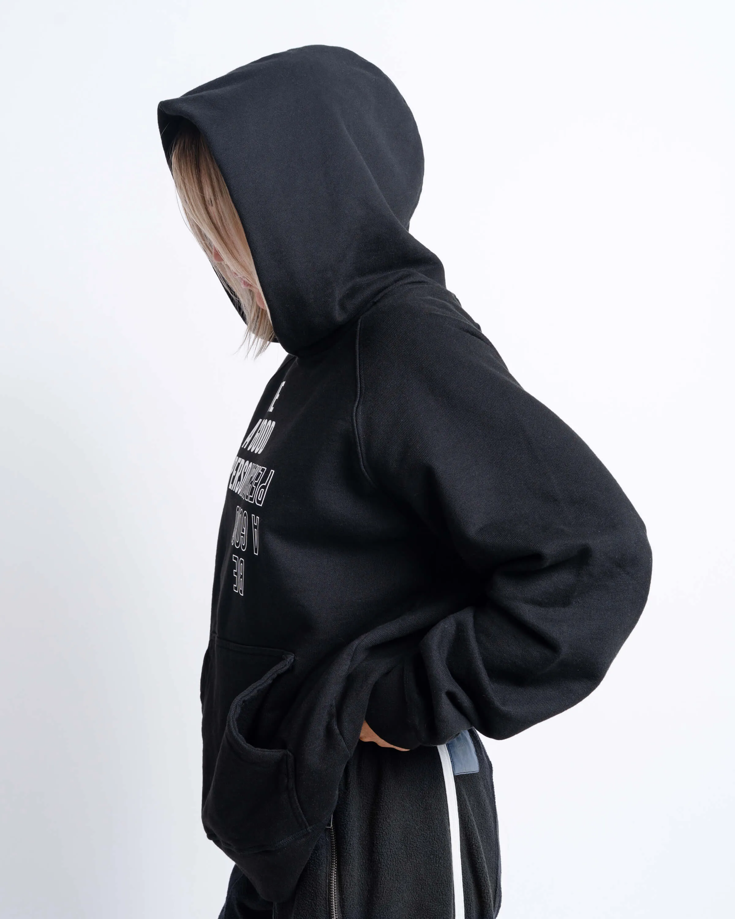 Reflection Heavyweight Hoodie - Black