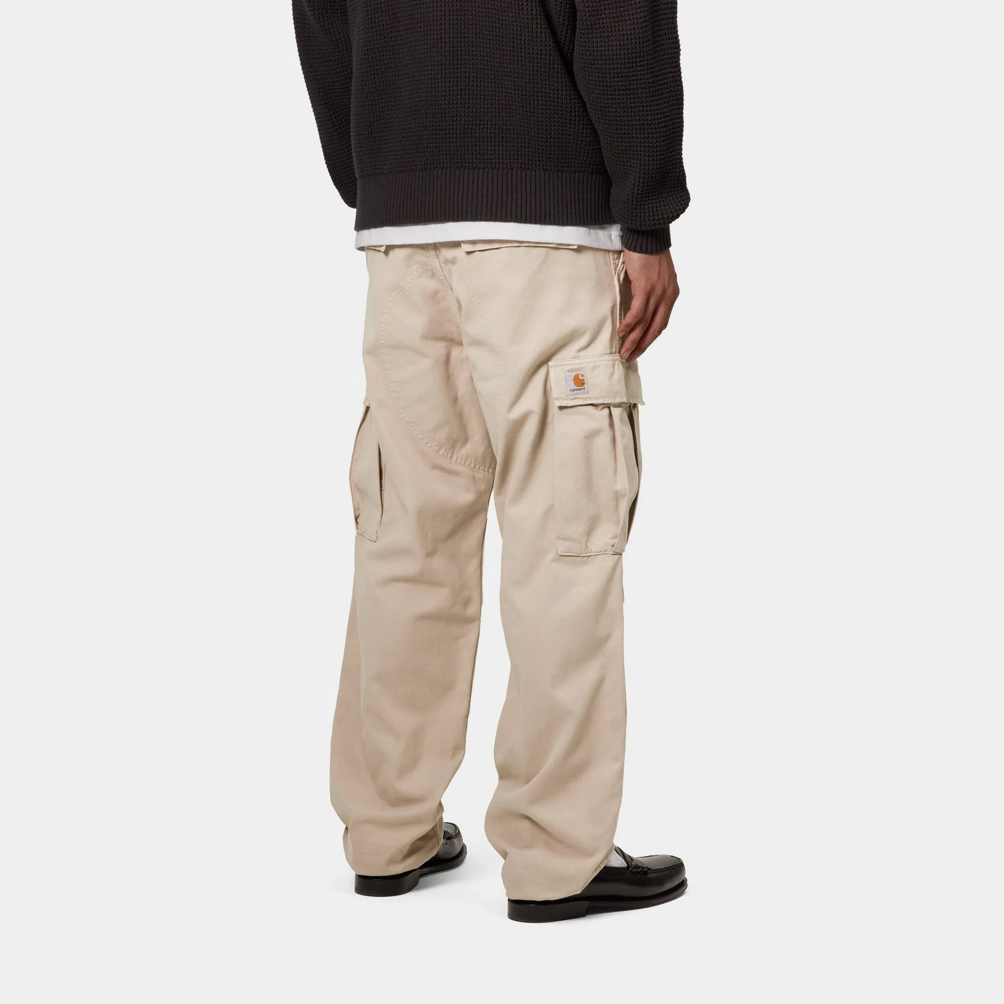 Regular Cargo Pant - Garment Dyed Twill | Fleur De Sel Carhartt WIP