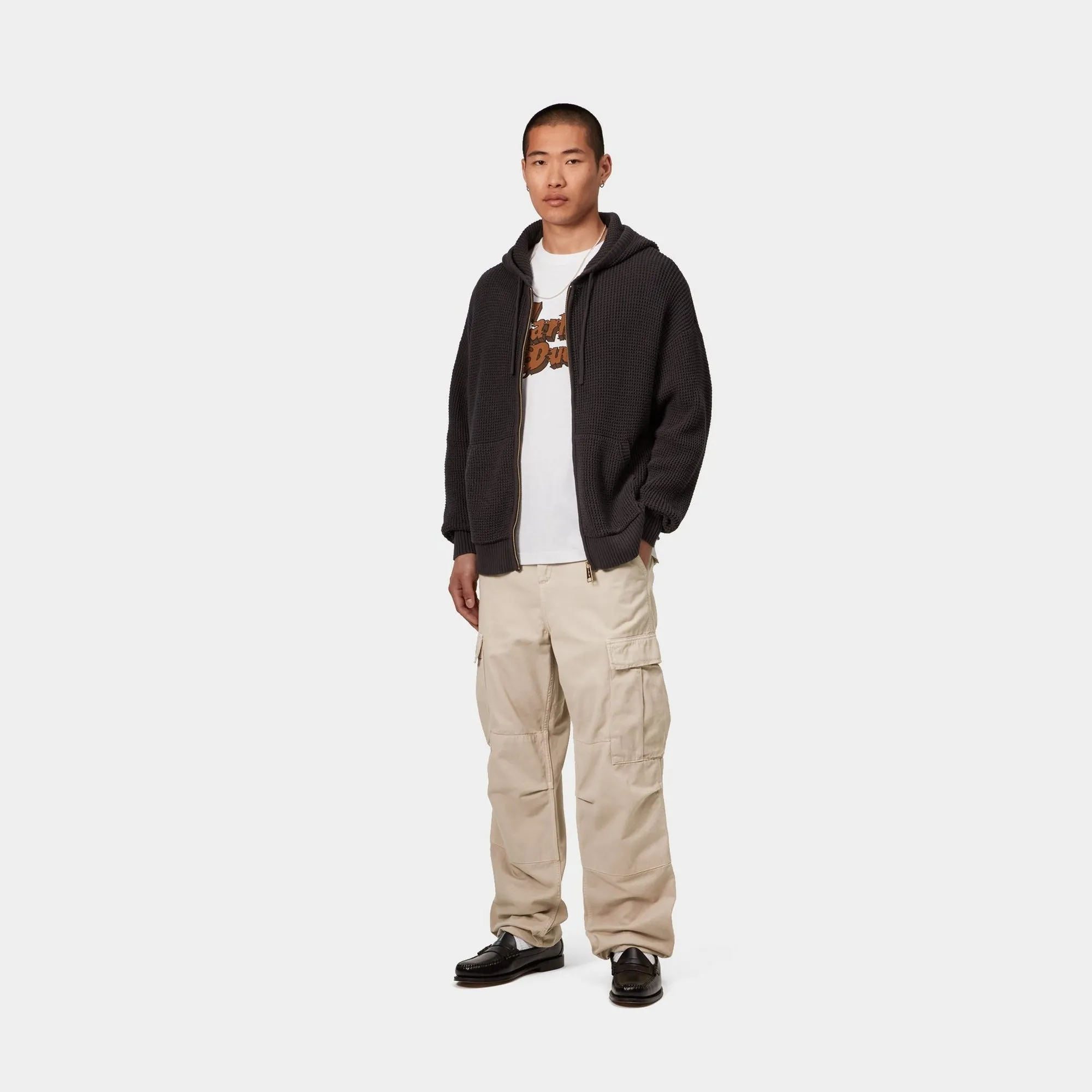 Regular Cargo Pant - Garment Dyed Twill | Fleur De Sel Carhartt WIP