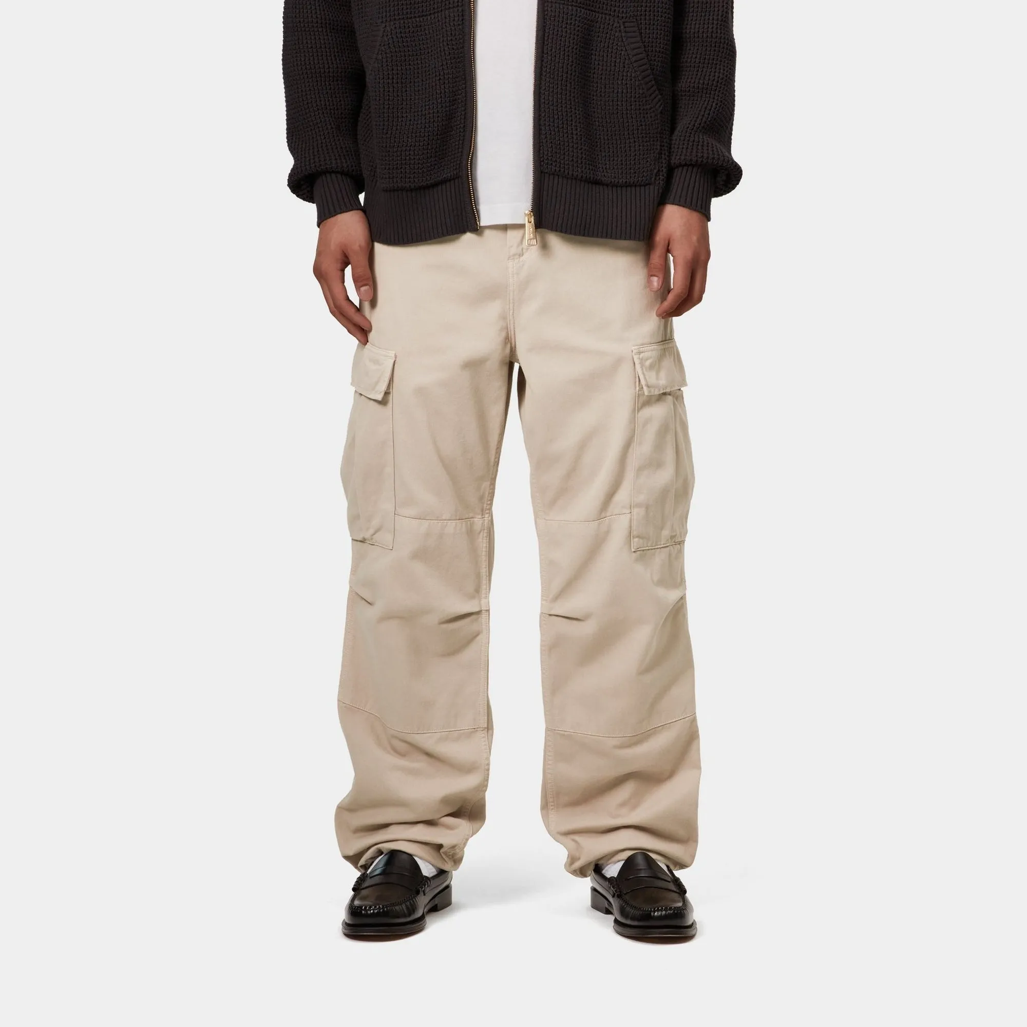 Regular Cargo Pant - Garment Dyed Twill | Fleur De Sel Carhartt WIP