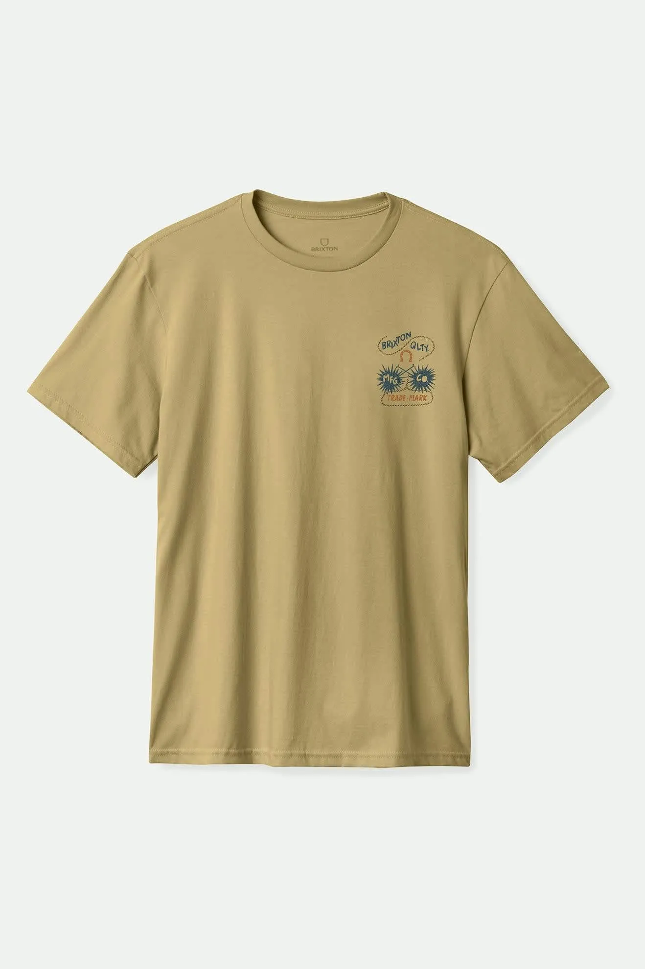 Remo S/S Tailored T-Shirt - Khaki Brixton