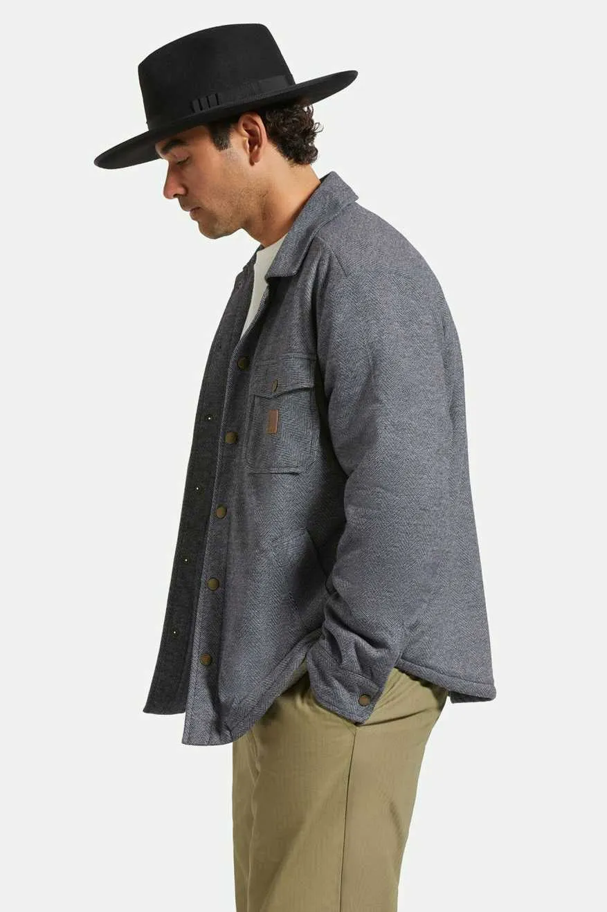 Reno Fedora - Black/Black Brixton