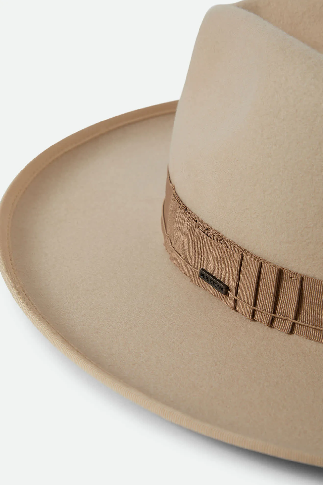 Reno Fedora - Bone/Sand Brixton
