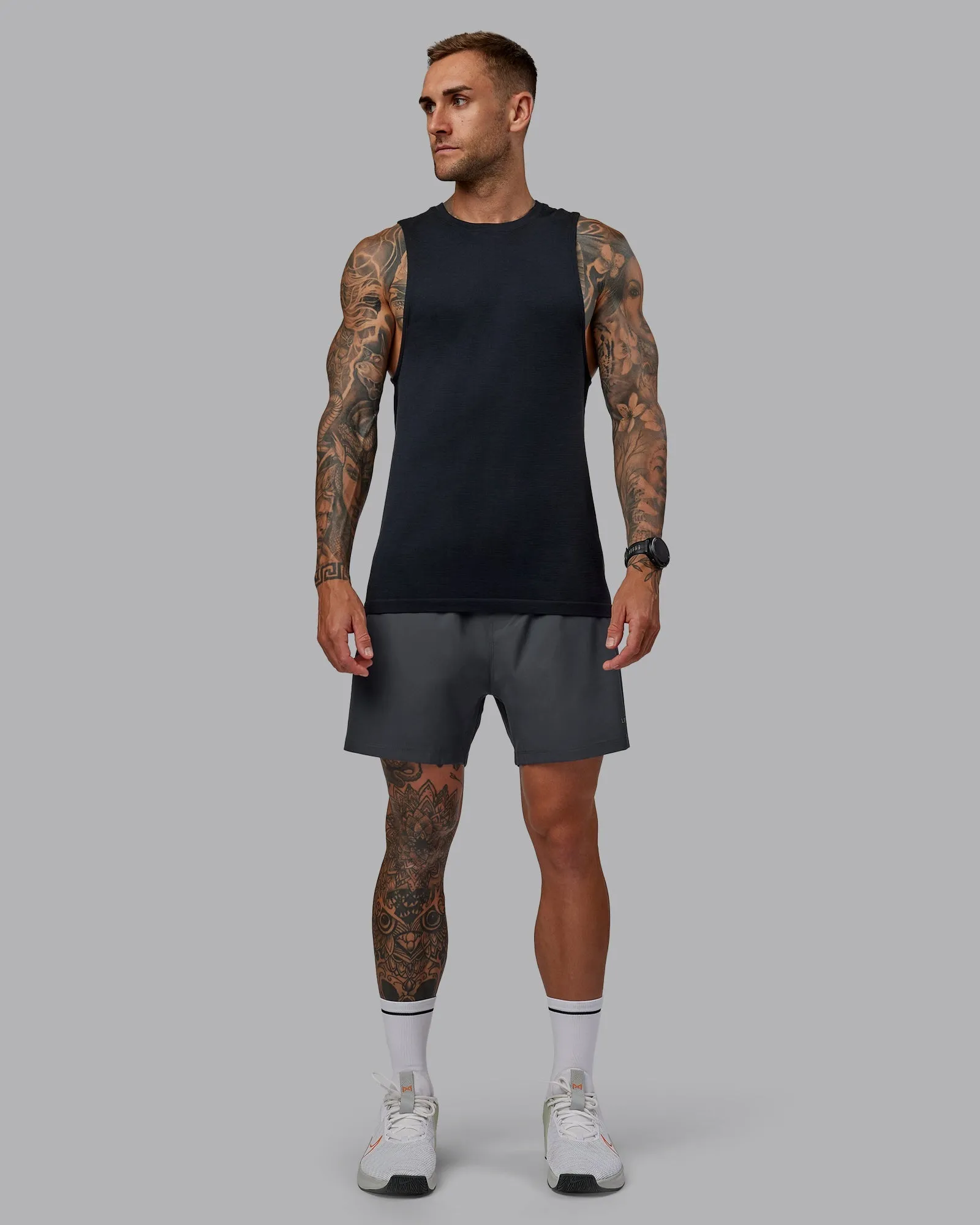 Rep 5'' Performance Short - Dark Storm