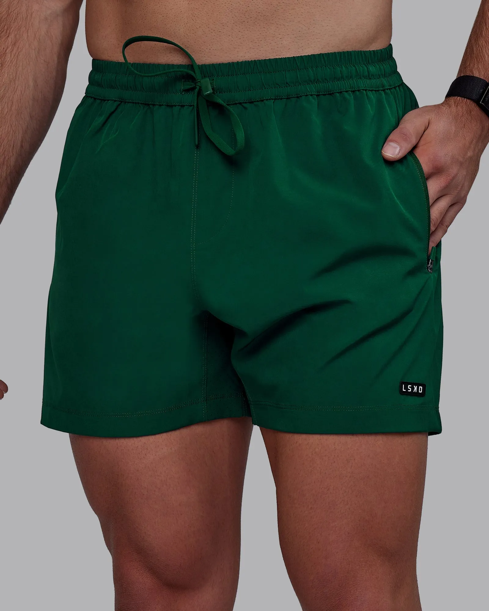 Rep 5" Performance Short - Deep Emerald