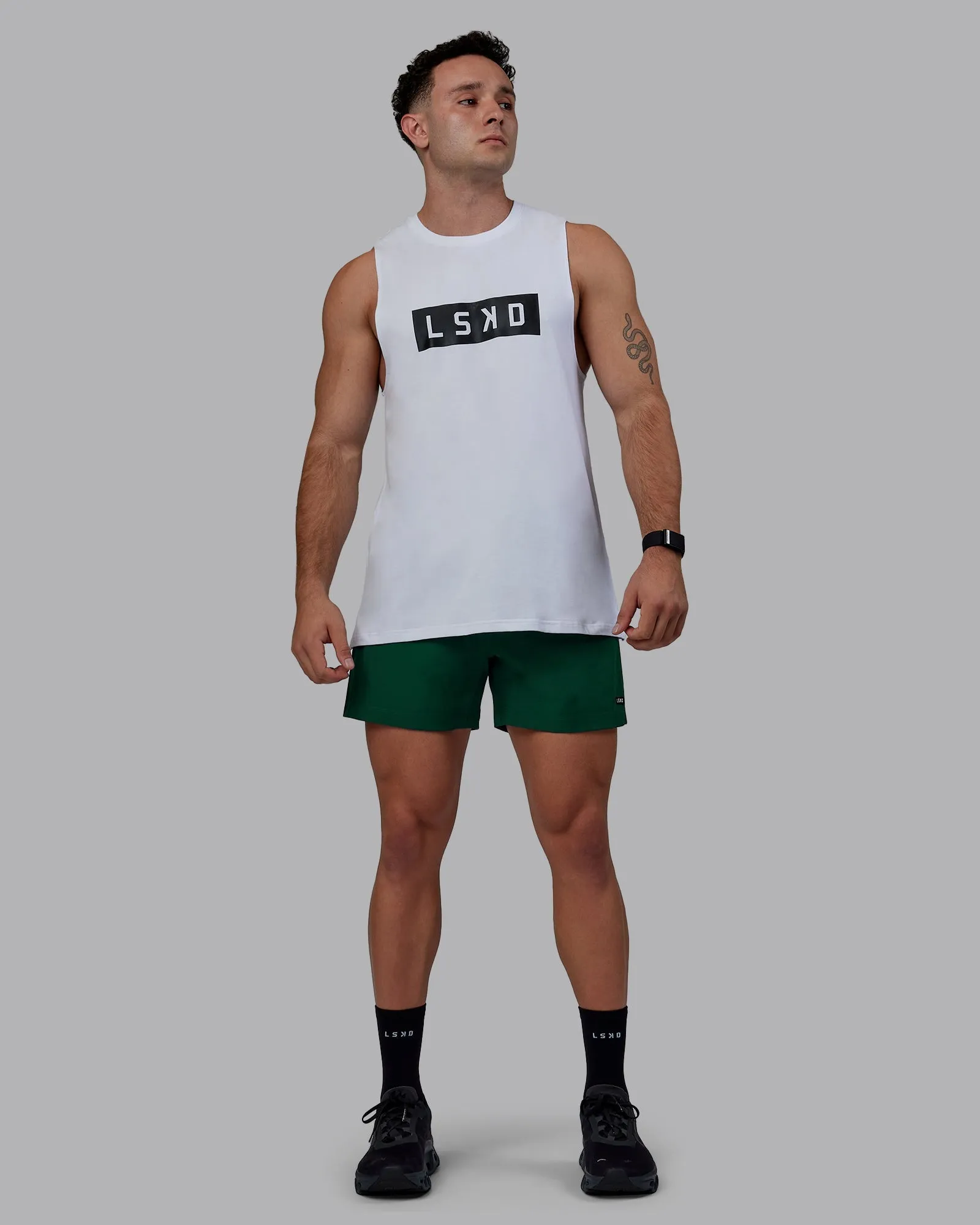 Rep 5" Performance Short - Deep Emerald