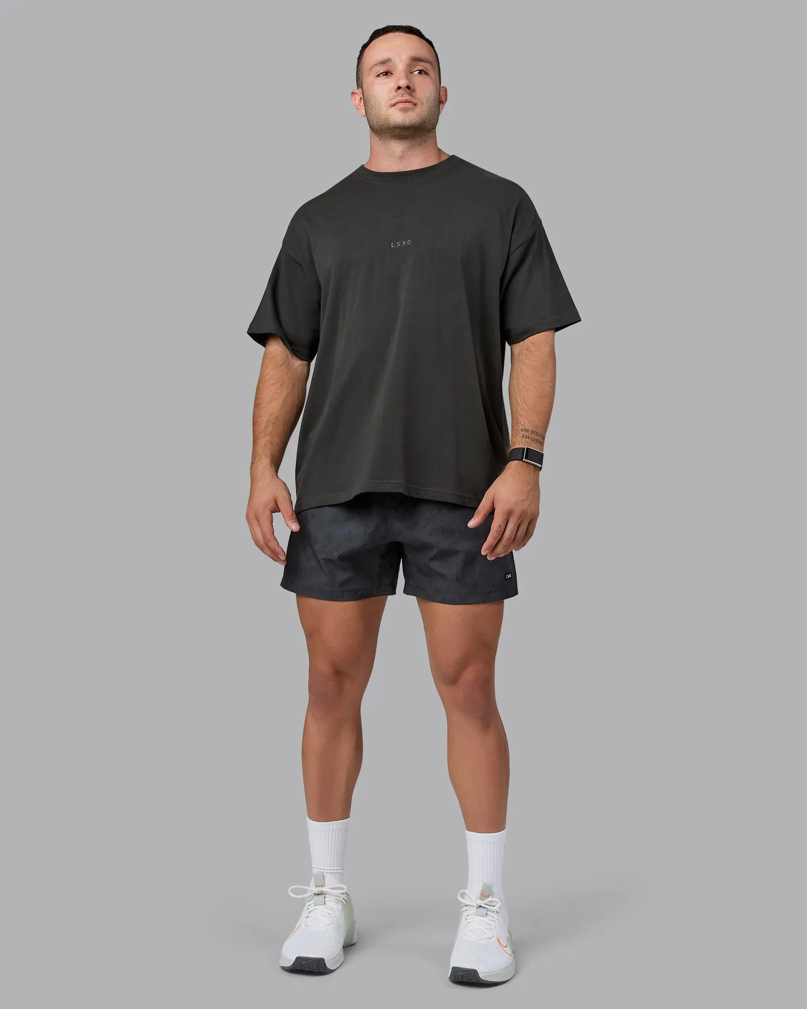 Rep 5" Performance Short - Digital Camo Pirate Black