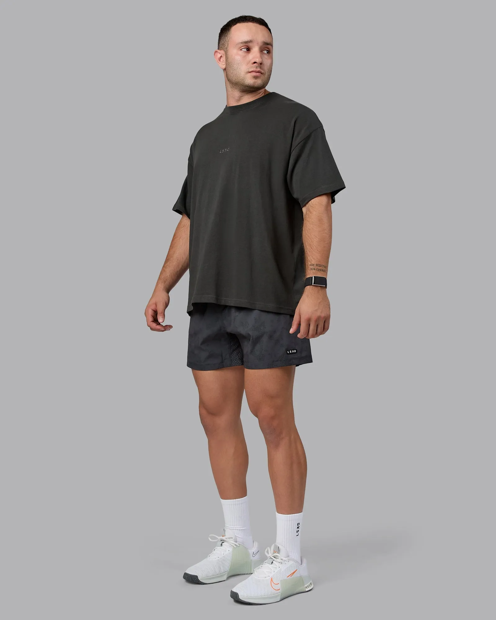 Rep 5" Performance Short - Digital Camo Pirate Black