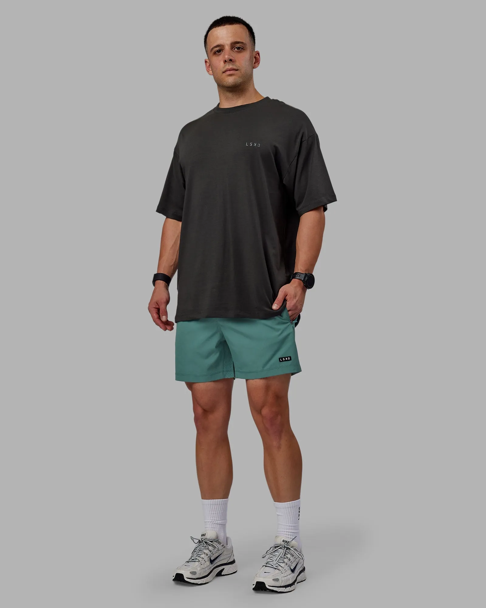 Rep 5" Performance Short - Sage Bush