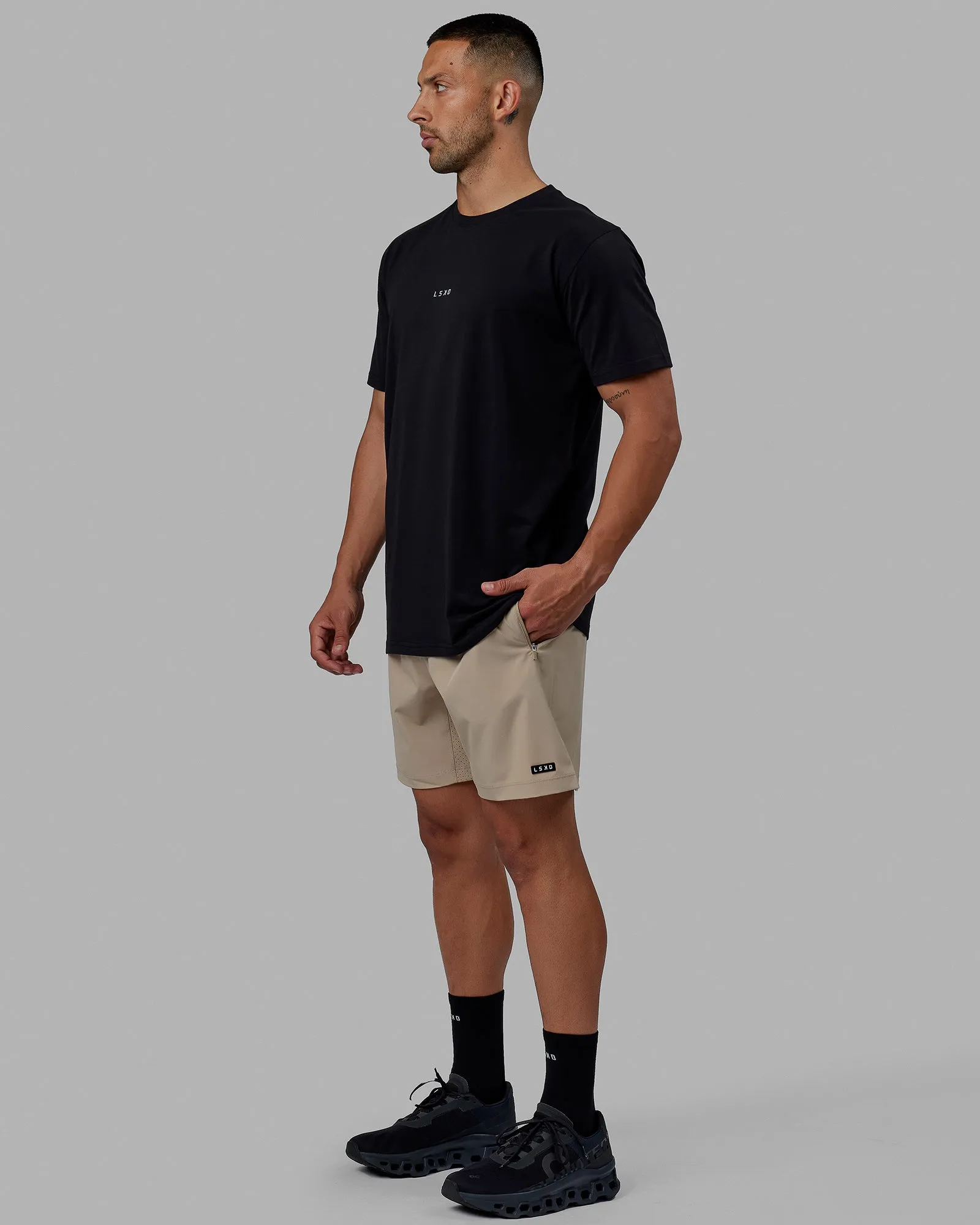 Rep 7" Performance Short - Taupe