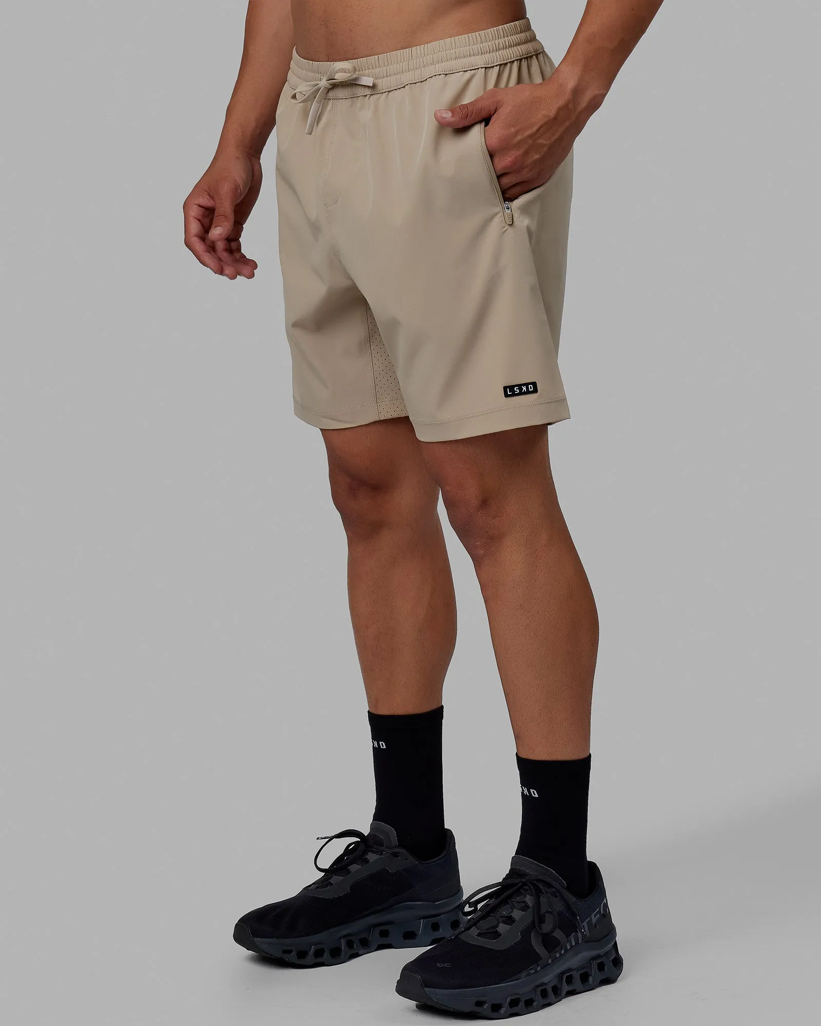 Rep 7" Performance Short - Taupe