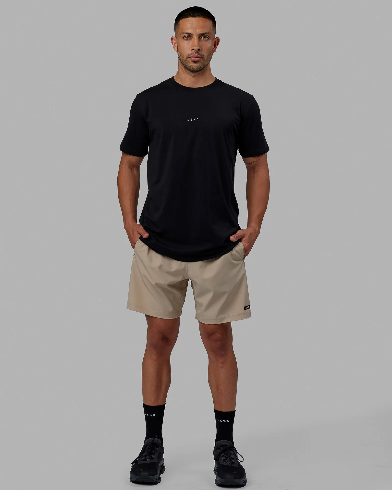 Rep 7" Performance Short - Taupe