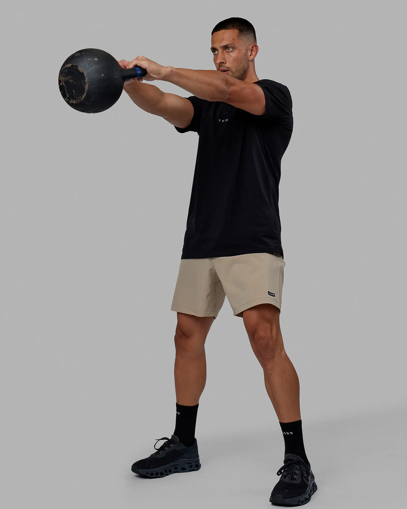 Rep 7" Performance Short - Taupe