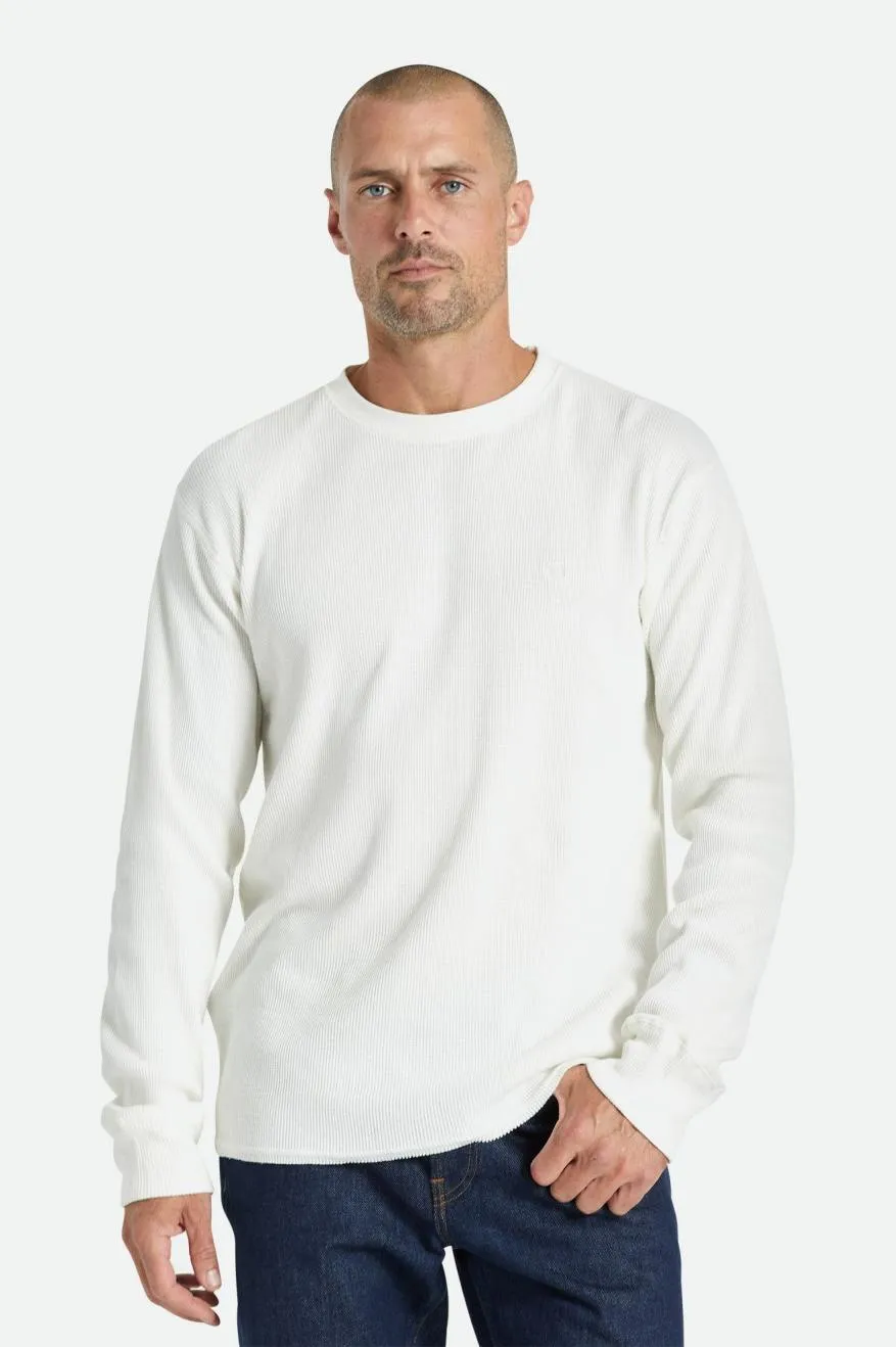 Reserve Thermal L/S Tee - Off White Brixton