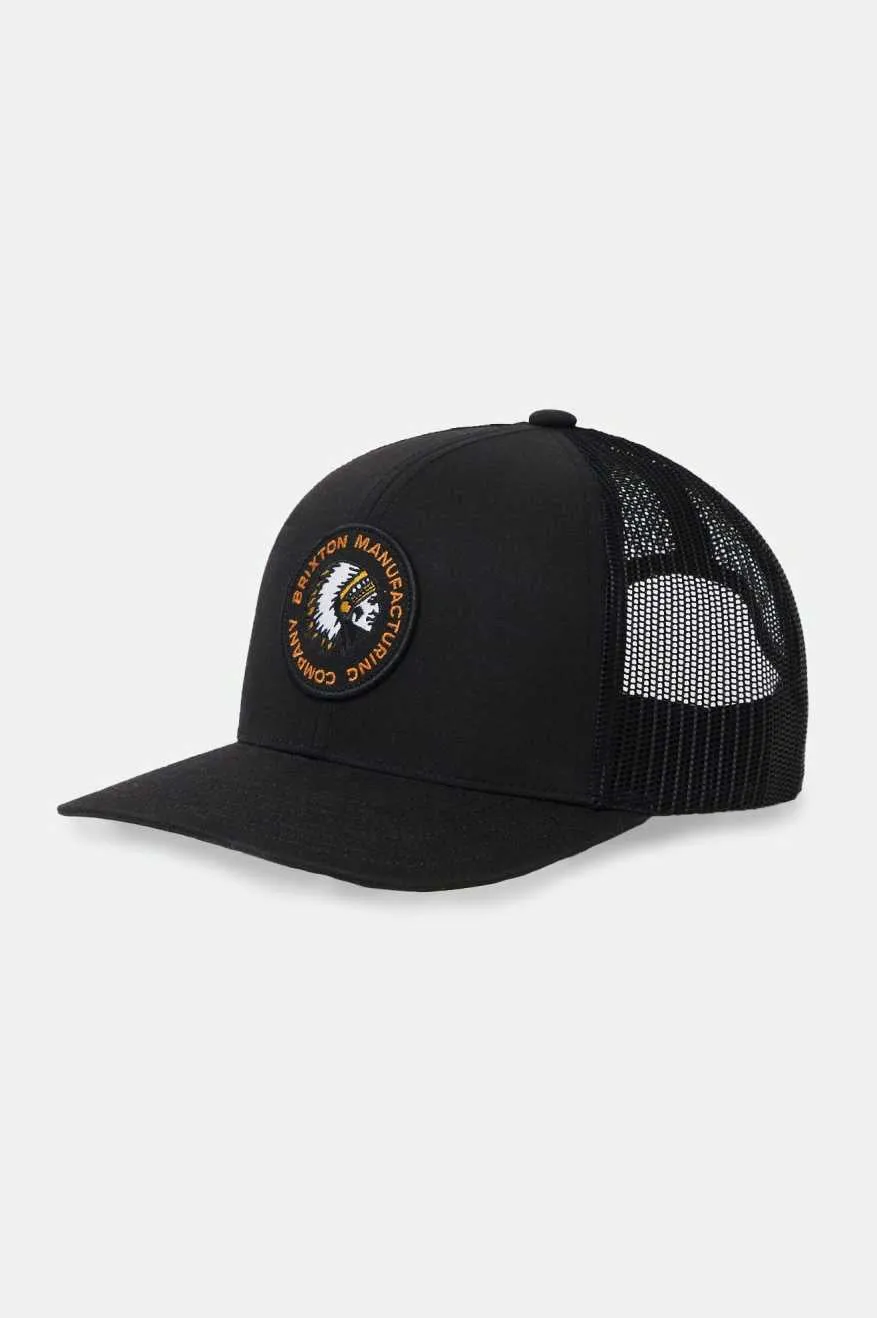 Revere Netplus Trucker Hat - Black Brixton