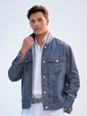 Reversible Linen Jacket