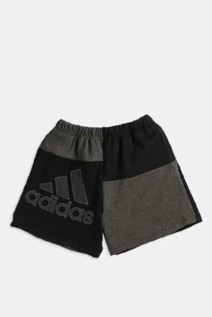 Rework Adidas Patchwork Sweatshorts - S Frankie