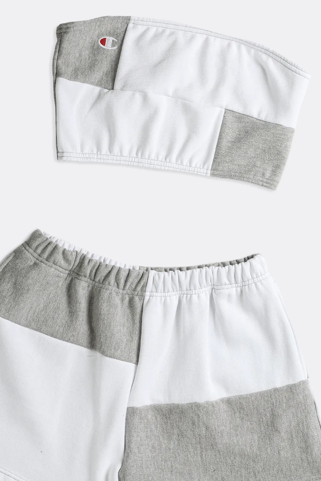 Rework Champion Patchwork Mini Sweatshorts Set - XS, S, M, L Frankie