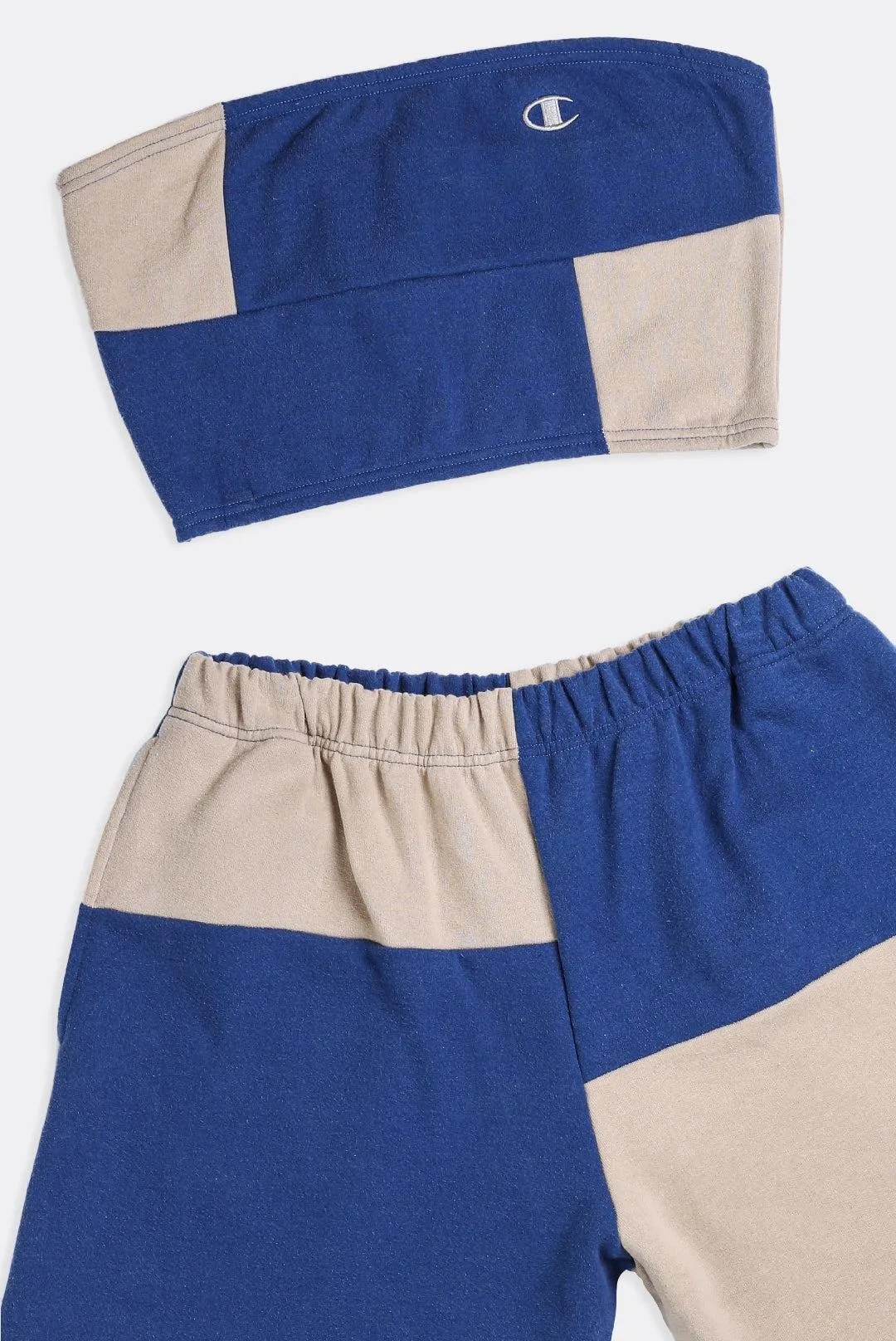 Rework Champion Patchwork Sweatshorts Set - L Frankie