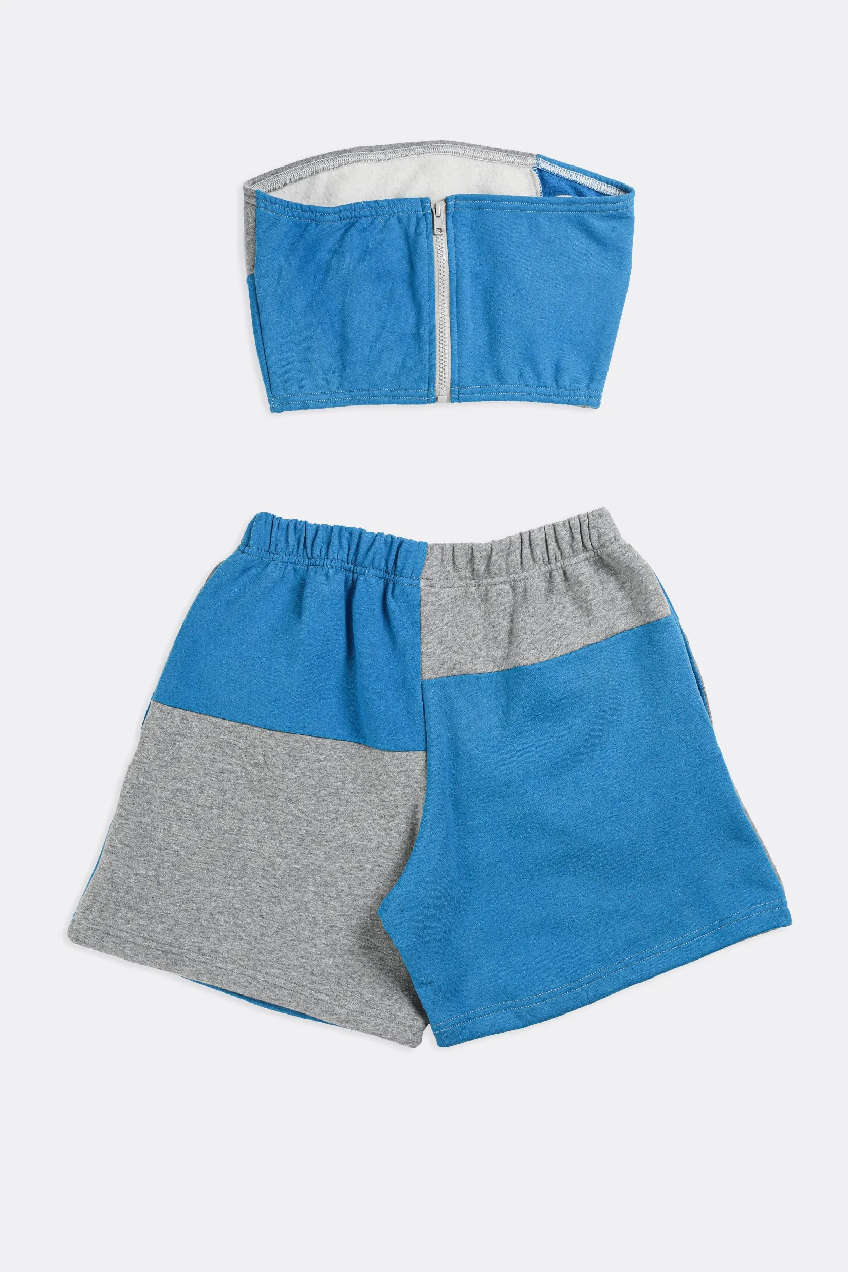 Rework Champion Patchwork Sweatshorts Set - S Frankie