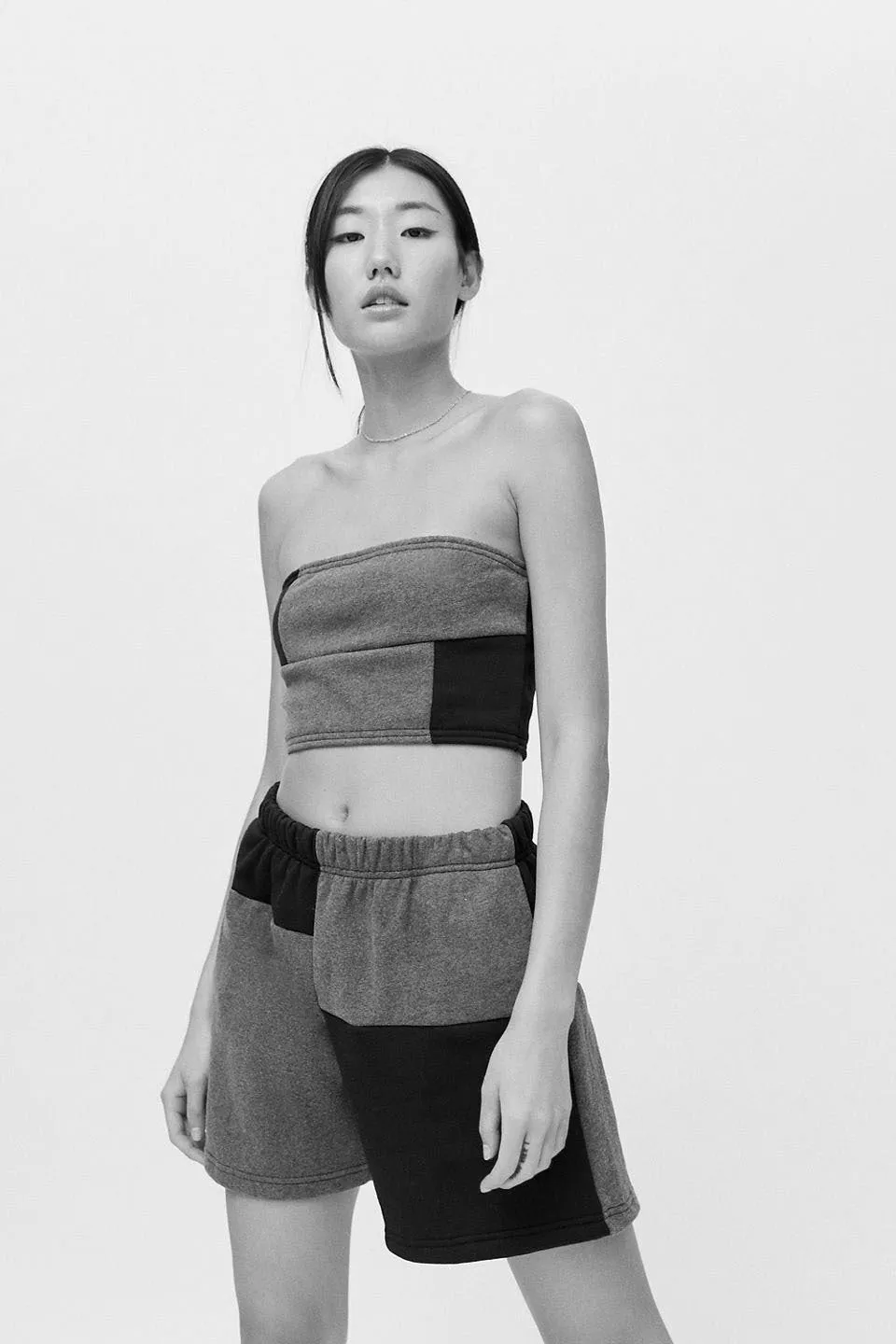 Rework Champion Patchwork Sweatshorts Set - S Frankie