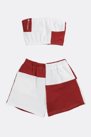 Rework Champion Patchwork Sweatshorts Set - S Frankie