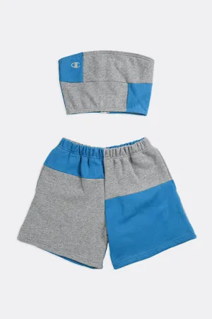 Rework Champion Patchwork Sweatshorts Set - S Frankie