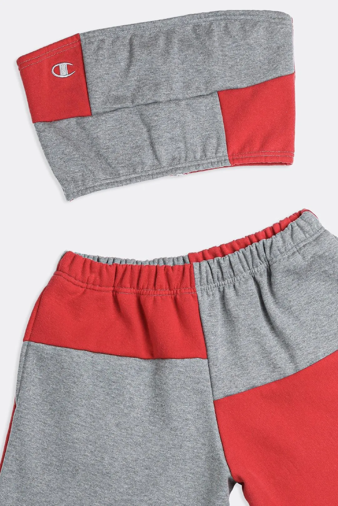 Rework Champion Patchwork Sweatshorts Set - XS, S, M, L Frankie