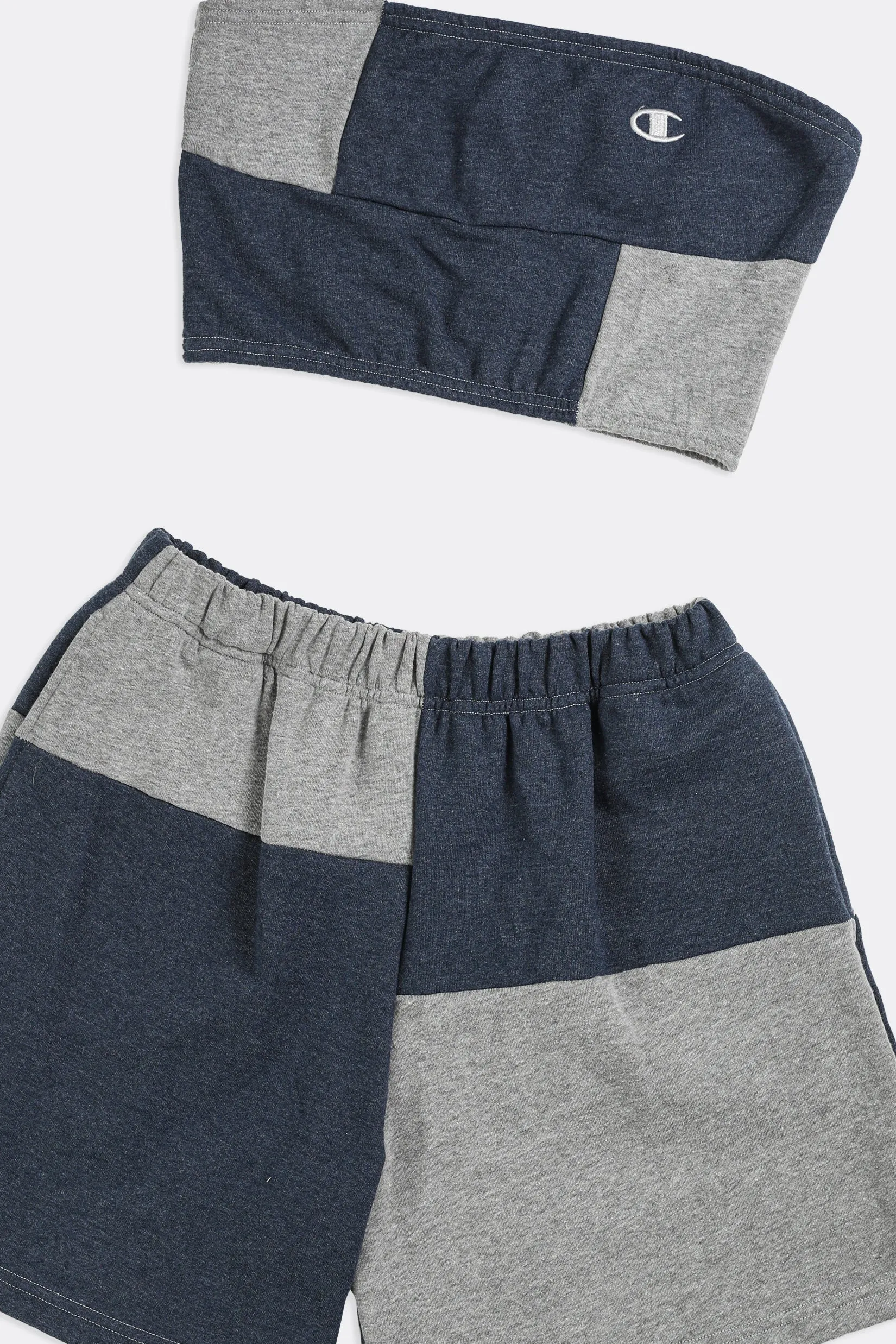 Rework Champion Patchwork Sweatshorts Set - XS, S, M, L Frankie