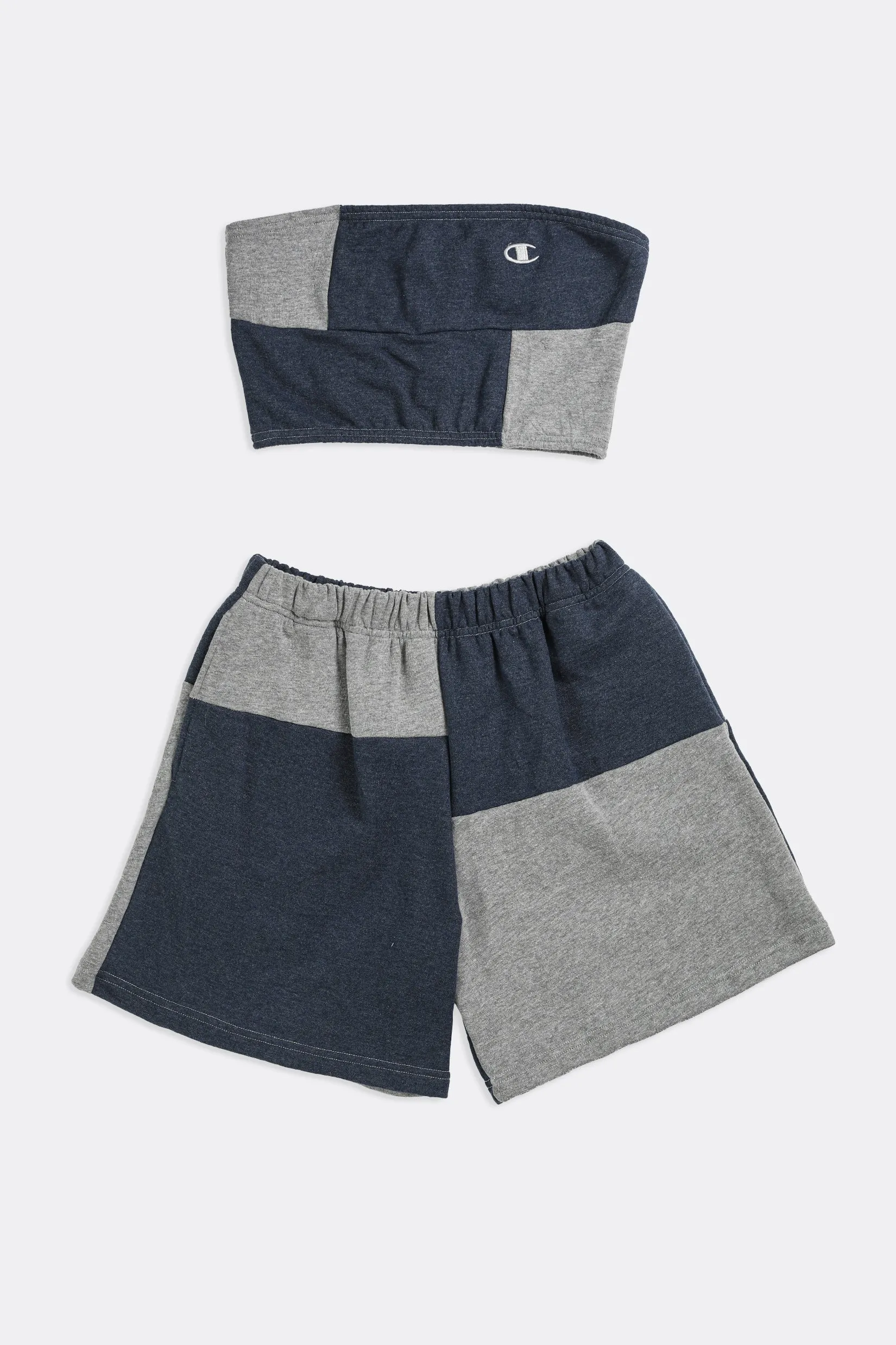 Rework Champion Patchwork Sweatshorts Set - XS, S, M, L Frankie