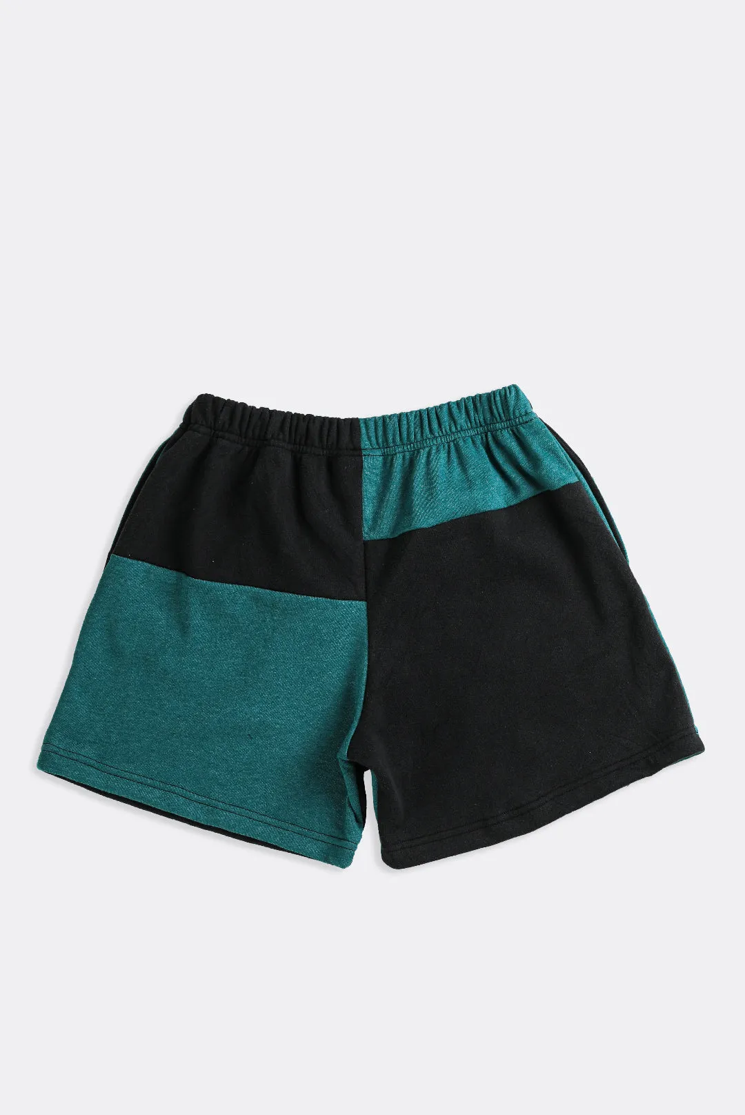 Rework North Face Patchwork Sweatshorts - S Frankie