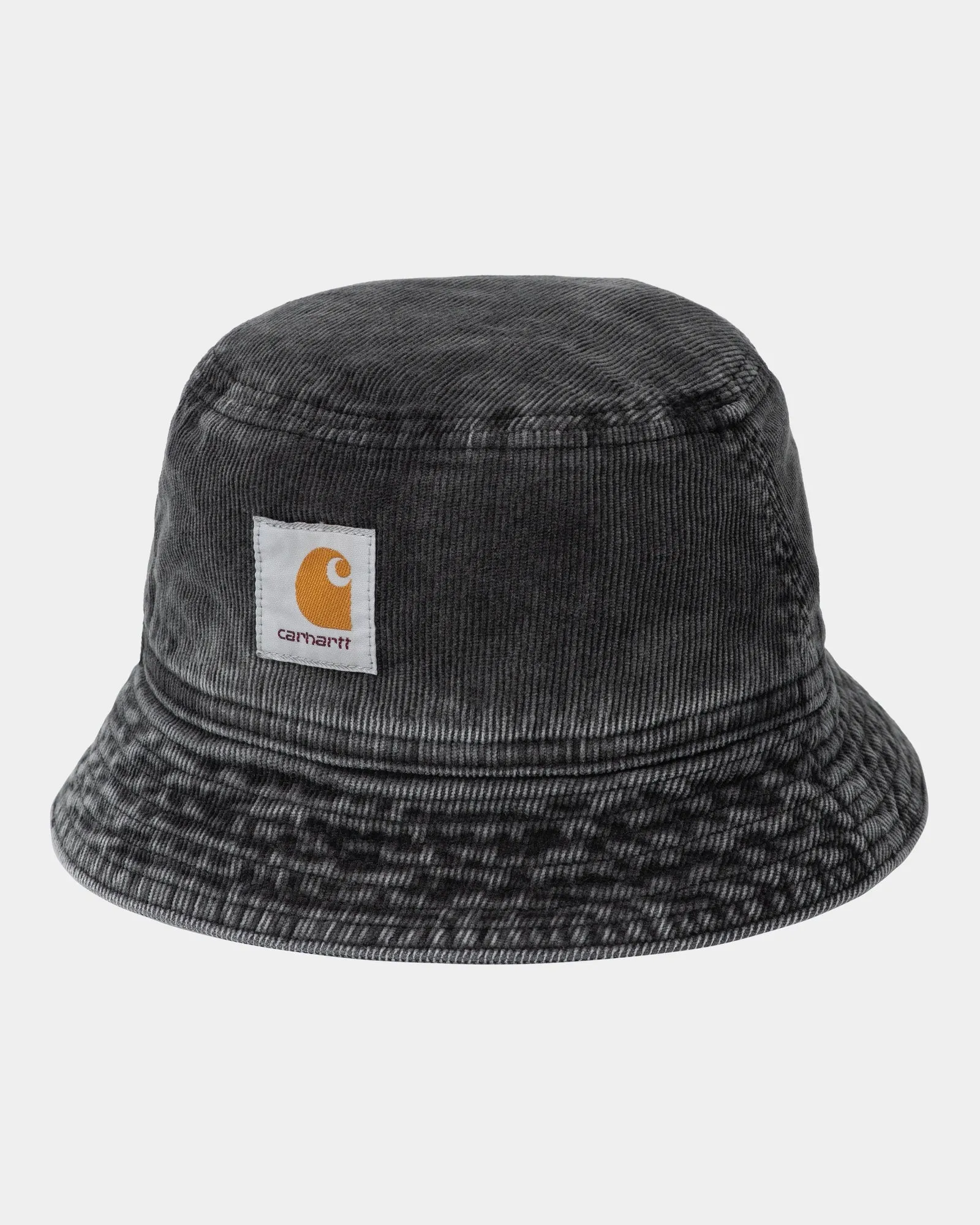 Reynold Corduroy Bucket Hat | Black (dusky washed) Carhartt WIP