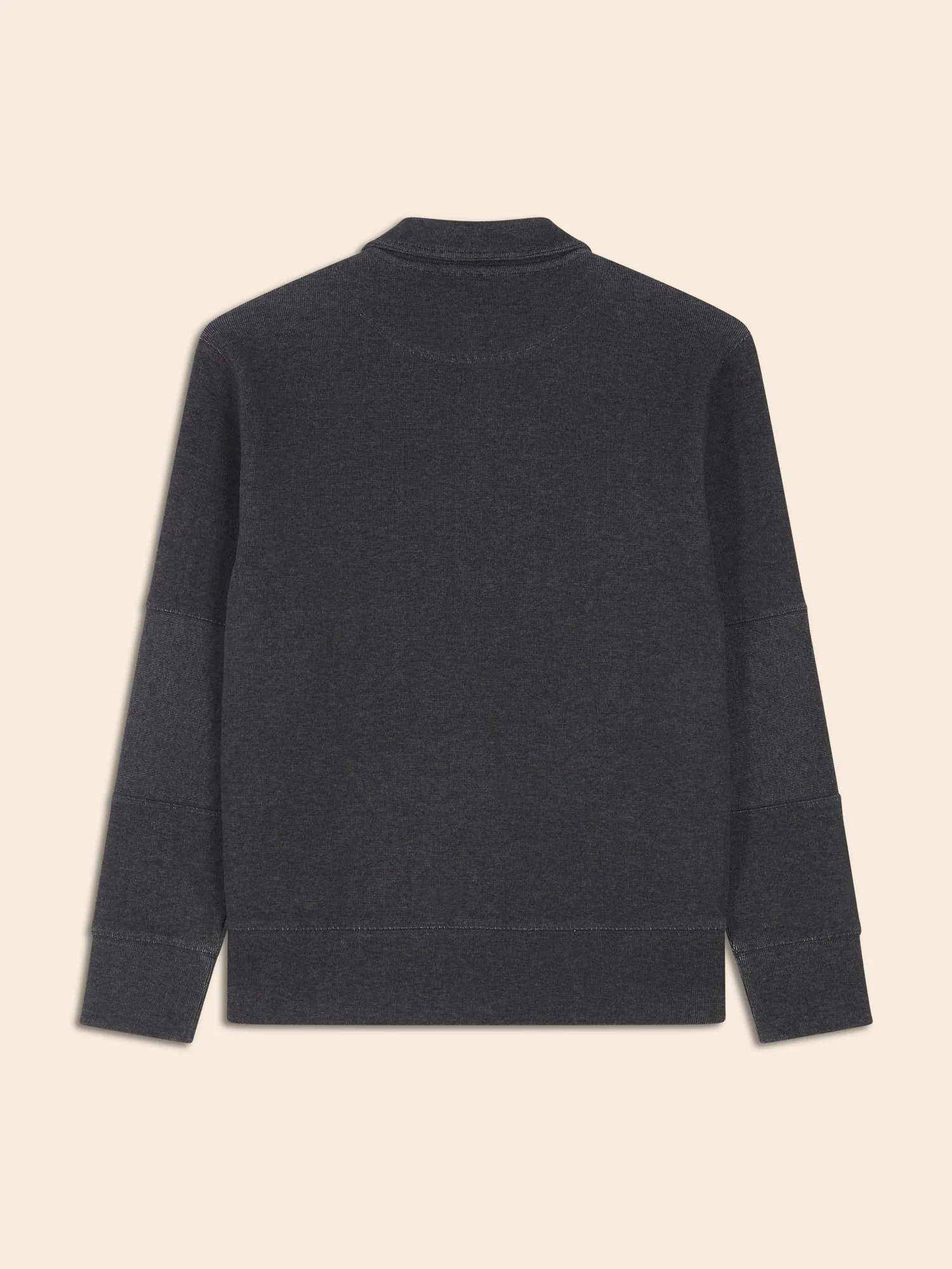 Ribbed Half-Zip Sweatshirt Banana Republic