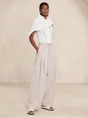 Ribbed Scoop-Neck Tank Banana Republic