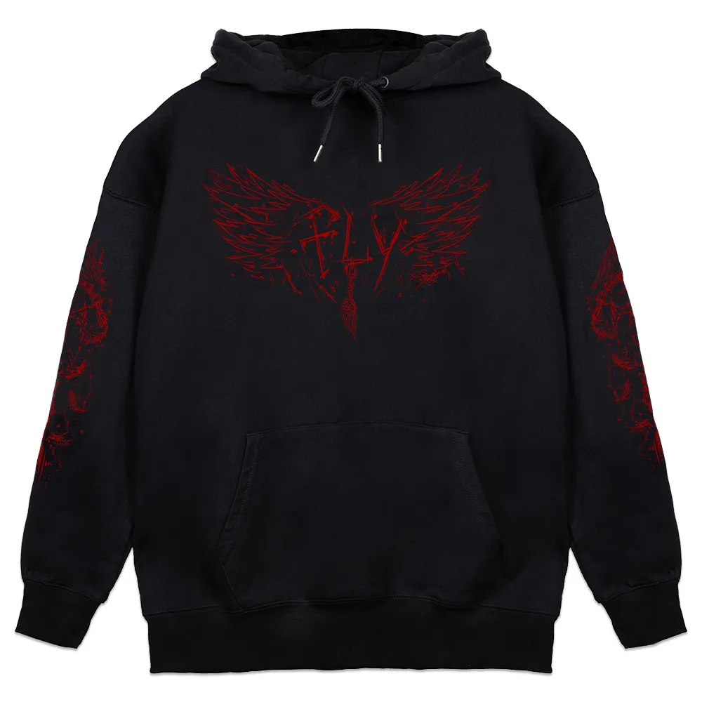 Ricky FLY Red Alt Hoodie