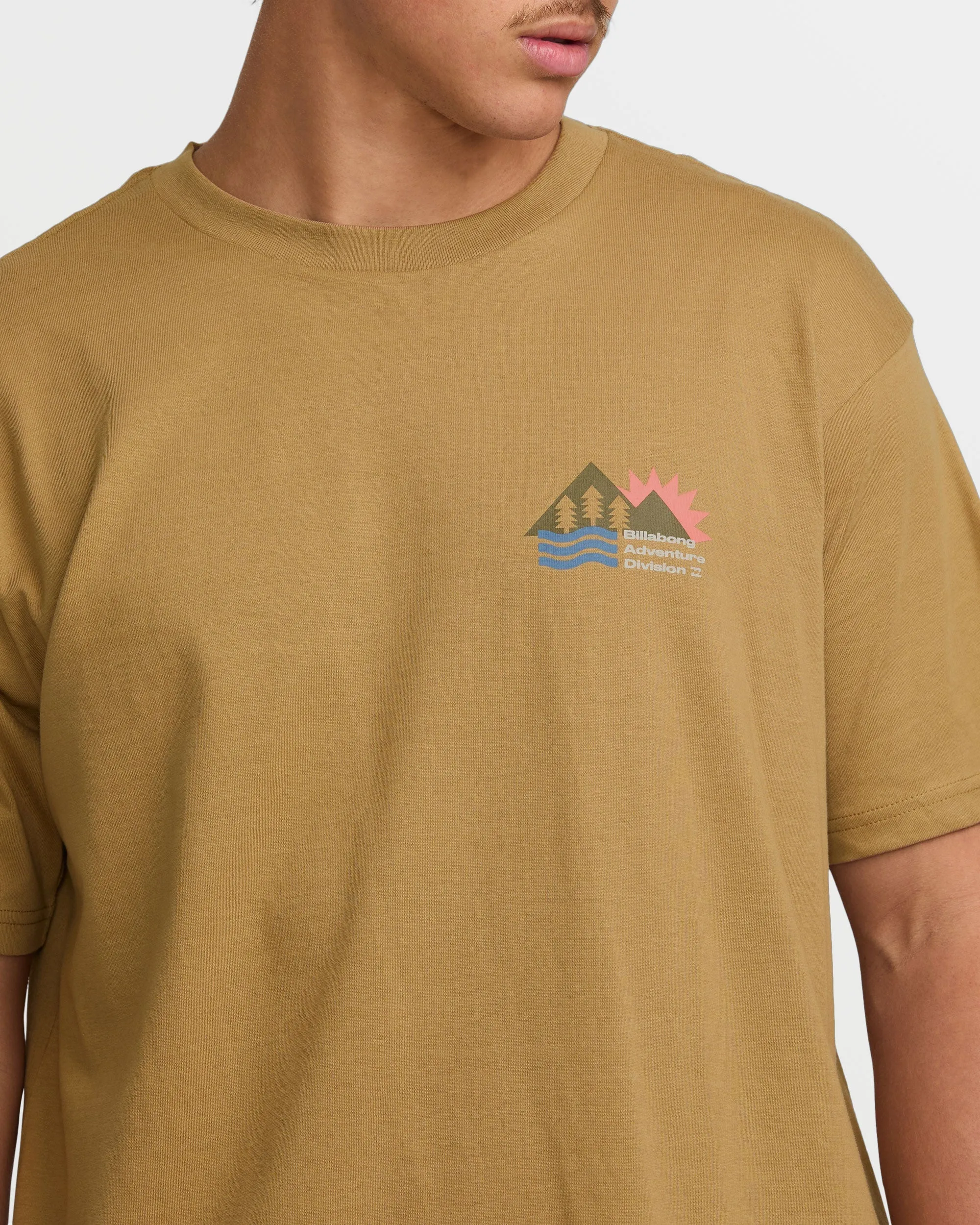 Ridgeline A/Div Tee - Haze Billabong