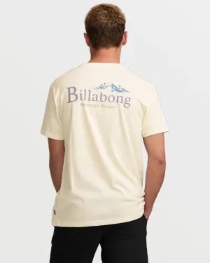 Ridgeline A/Div Tee - Off White Billabong